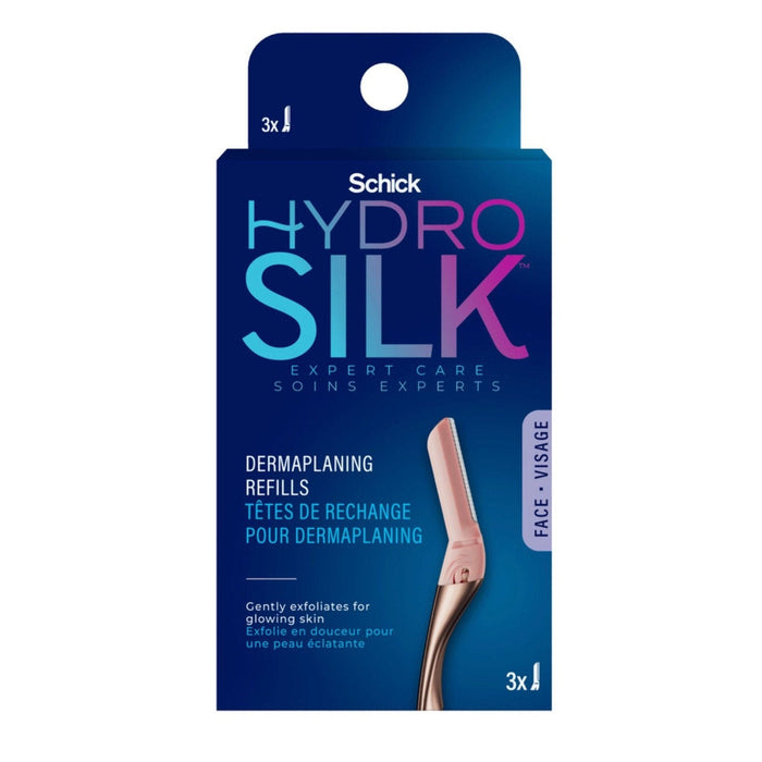Schick Hydro Silk Dermaplaning Refills, 3 Count by Price Is Right Miami