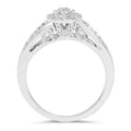 0.25 Carat Genuine White Diamond 14K White Gold Ring (E-F Color, SI Clarity) by Bids.com
