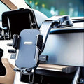 Adjustable Car Phone Holder – Suction Cup Dashboard Mount, Anti-Slip Grip, iPhone & Android by DailySale