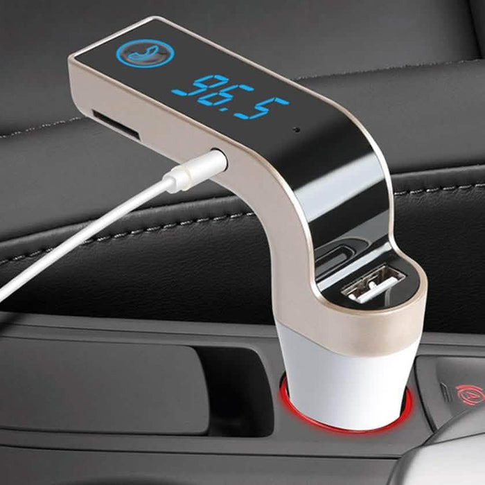 Wireless Bluetooth FM Transmitter Car Kit by DailySale