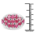 3.00 Carat Genuine Ruby .925 Sterling Silver Ring by Bids.com