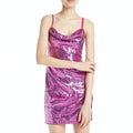 Bcbgmaxazria Womens Sequined Party Mini Dress, Size Medium by Vanessa Jane
