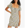 Sanctuary Women S Fresh Breeze Ditsy-Print Ruffled-Hem Dress Purple, Size 2 by Vanessa Jane