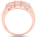 1.50 Carat Genuine Morganite .925 Sterling Silver Ring by Bids.com
