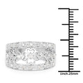 0.31 Carat Genuine White Diamond .925 Sterling Silver Ring by Bids.com