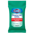 Clorox Disinfecting Wipes On The Go, Bleach Free Travel Wipes, Fresh Scent, 9 Count by Price Is Right Miami