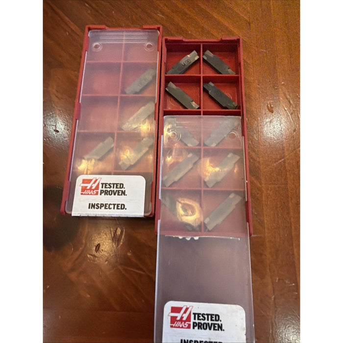 Haas HGMN 300-G HU30 Carbide Inserts 16pcs CNC Grooving Cutoff Tool by Price Is Right Miami