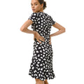 Michael Kors Petal Crepe Ruffle Dress, Size Small by Vanessa Jane