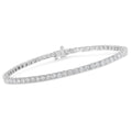 IGI Certified 5.0 Cttw Cut Diamond 14K White Gold Classic 7â€ Tennis Bracelet (H-I Color, I1-I2 Clarity) by Bids.com