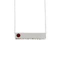 Garnet Fashion Pendants Sterling Silver by Bids.com