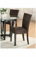 Coaster Bloomfield Collection Chocolate Parson Chair (Set of 2) by Vanessa Jane
