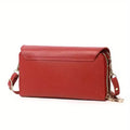 Vegan Messenger Bag – Lightweight Large Shoulder Bag with Detachable Organizer by DailySale