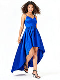 B Darlin Juniors High-Low Dress ,Royal Blue, Size 1/2 by Vanessa Jane