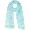 Calvin Klein Chain-Print Chiffon Oblong Scarf, Choose Sz/Color by Vanessa Jane