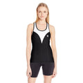 Alii Lifestyle Women’s Raquel Tri Tank Top With Front Panels, Medium by Vanessa Jane