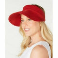 I.n.c. Women's Solid Straw Visor by Vanessa Jane
