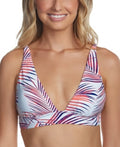 Raisins Juniors Miami Halter Swimsuit Top by Vanessa Jane