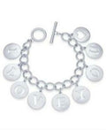 Holiday Lane I Love You Charm Bracelet Silver Tone by Vanessa Jane