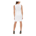 Tommy Hilfiger Womens White Embellished Sleeveless, Size 10 by Vanessa Jane