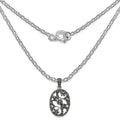 0.28 Carat Genuine Black Diamond .925 Sterling Silver Pandent by Bids.com