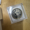 Years of Service Employee Award Pins, Set of 8 (10/20/45 Year, Gold Tone) by Price Is Right Miami