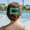 Cabana Cutie Large Flat Rectangle Hair Clip by TELETIES