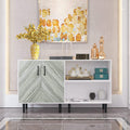 Cabinet with 2-Doors and 3-Open Shelves by DailySale