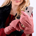 Cable Knit Women's Winter Cute Gloves by DailySale