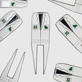Caddy divot tool by Guerrilla Golf