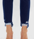 Cadence Ultra High Rise Slim Straight - Super Dark by Boutique 23