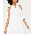 Thalia Sodi Womens Chain-Neck Maxi Dress, White, Size Medium by Vanessa Jane