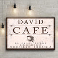 Cafe Sign II by Tailored Canvases
