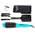 Calista 2-in-1 Heated Brush Iron Hair Styler by DailySale