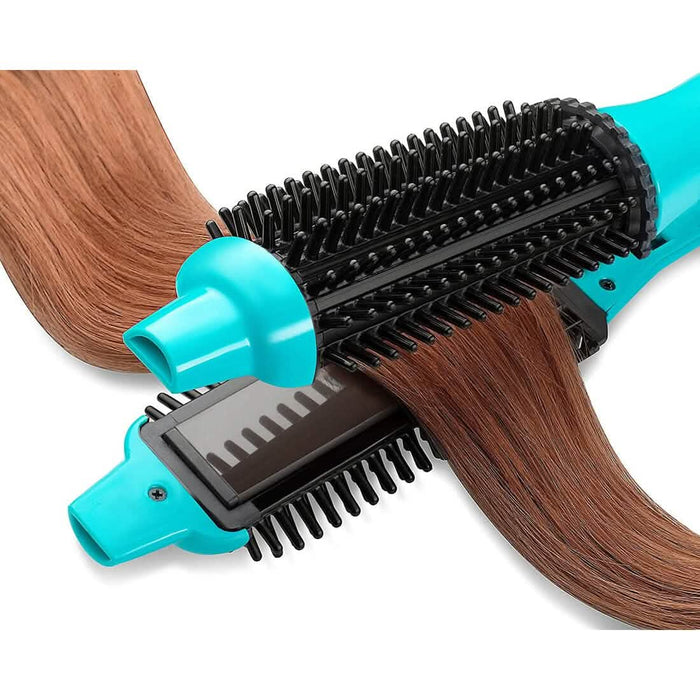 Calista 2-in-1 Heated Brush Iron Hair Styler by DailySale
