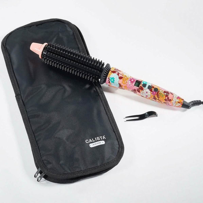 Calista Perfecter Pro Heated Round Brush with Bag (Refurbished) by DailySale