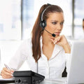 Call Center Dialpad Corded Headset Office Telephone with Corded Headset by DailySale