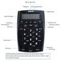 Call Center Dialpad Headset Telephone with Tone Dial Key Pad and Redial by DailySale