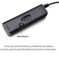 Call Center Hands-Free Noise Cancelling Corded Monaural Headset by DailySale