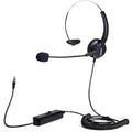 Call Center Hands-Free Noise Cancelling Corded Monaural Headset by DailySale