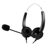 Call Center Noise Cancelling Corded Binaural Hands-free Headset with Microphone