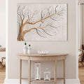 Calm In Ivory Clay Wall Art by Tailored Canvases