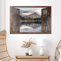 Calming Lake Scenery Canvas Wall Art by Tailored Canvases