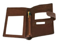 Cambridge Full-Grain Leather Travel Wallet & Passport Organizer by MiamiLeathers.com