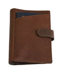 Cambridge Full-Grain Leather Travel Wallet & Passport Organizer by MiamiLeathers.com
