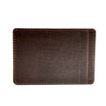 Cambridge Slim Full-Grain Leather Card Wallet with RFID Protection by MiamiLeathers.com