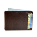 Cambridge Slim Full-Grain Leather Card Wallet with RFID Protection by MiamiLeathers.com