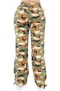 Camouflage Wide Leg Joggers by The House of Stylez