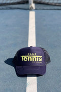 Camp Tennis Trucker Hat by Ace The Moon