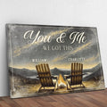 Camping Themed We Got This Couple Sign by Tailored Canvases