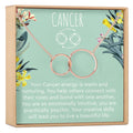 Cancer Zodiac Gift Necklace by Dear Ava